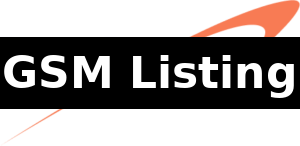 GSM Listing